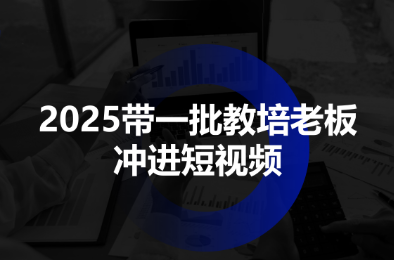 2025带一批教培老板冲进短视频-日入300副业网